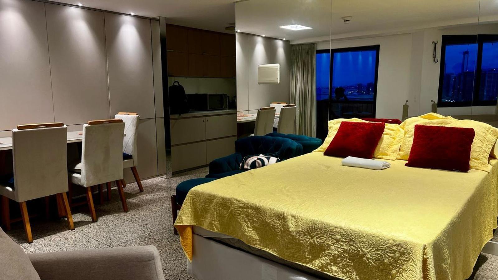Flat Particular Em Blue Tree Towers Beira Mar Fortaleza Luaran gambar