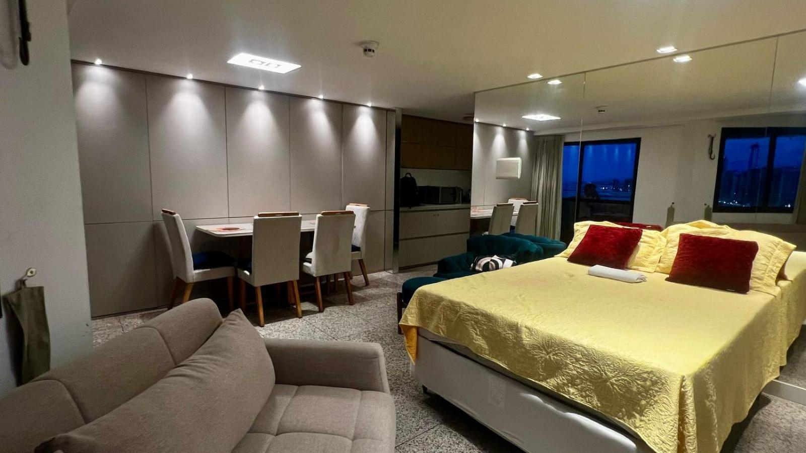 Flat Particular Em Blue Tree Towers Beira Mar Fortaleza Luaran gambar
